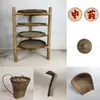 Itens Culturais Folclóricos Nostálgicos do Passado, Clínica de Medicina Tradicional Chinesa, Barco de Remédios, Moedor de Remédios, Guilhotina, Almofariz de Remédios, Ornamentos Decorativos