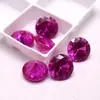 3 # Rubí redondo rojo rosa, corindón rojo sintético, gema sintética, Rubí3 # Rubí forma redonda