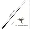 Vara de Pesca Telescópica 1.8m Vara Teaser para Gatos com Fio de Aço, Vara Telescópica Longa com Penas, Resistente à Mordida, com Sino, Brinquedo para Filhotes para Entretenimento