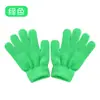 Guantes de Punto Cálidos para Niños en Stock para Edades 5-10, Color Sólido, Adecuados para Escribir, Forro de Felpa Acrílica, Más Vendidos, Engrosados para Protección contra el Frío