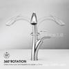 Grifo giratorio para lavabo de baño extraíble Kaiping Youjia, grifo de cocina cromado 4531