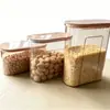 Latas de Almacenamiento para Granos de Cocina Doméstica, Contenedores Sellados para Almacenamiento de Arroz, Nueces, Granos, Productos Secos, Latas de Almacenamiento a Prueba de Polvo y Humedad