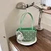 Bolso Grande Versátil de Moda Transfronterizo 2026 Nuevo Estilo de Verano Bolso Casual Simple de Hombro Cruzado Tipo Cubo