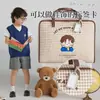 Bolsa de Armazenamento para Colcha de Jardim de Infância, Bolsa de Viagem Especial para Roupas e Colchas de Crianças, Bolsa Tote de Tecido Oxford para Mudança e Embalagem