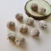 20mm Bola Colgante de Otoño e Invierno Bola de Pelo de Conejo Colgante de Felpa DIY Accesorios de Joyería Cuentas Cadena de Teléfono Móvil Llavero