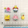 Plástico Transparente Dibujos Animados Bob Esponja Pak Estrella Joyería de Resina diy Pegamento de Crema Funda para Teléfono Pasador Material para Joyería