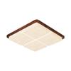 Lámpara de Techo Estilo Antiguo Daguanyuan LED de Espectro Completo Lámpara de Techo para Dormitorio Color Nogal Lámpara de Vestíbulo Retro 179L