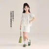 Tutu Elefantito Ropa Infantil Camiseta de Manga Corta para Niñas 2026 Nuevo Verano Estilo Delgado Súper Linda Camiseta de Muñeca