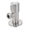 Válvula de Ángulo de Acero Inoxidable 304 para Baño Inodoro Calentador de Agua Fría y Caliente Una Entrada Dos Salidas Válvula de Ángulo en T de Gran Caudal Venta al por Mayor
