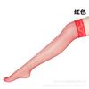 Medias largas de encaje sexys para mujer, medias altas hasta la rodilla, medias negras de red, calcetines hasta el muslo.