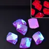 Cristales Facetados Cosidos a Mano con Pedrería, Cristales de Forma Irregular con Base Plana, Accesorios de Cristal para Bricolaje, Vestido de Novia, Zapatos, Sombreros, Bolsos, Accesorios para Ropa
