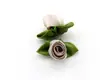 Flor de tulipa flor artificial fábrica de flores em estoque roupa sapato chapéu fita decorativa DIY flor de tulipa com folha