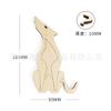 Juguete de Rompecabezas de Animales Estéreo de Madera 3D al por Mayor Fabricante Forma Especial Asimétrica Juguetes Educativos Cognitivos de Animales para Niños