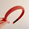 Faixa de cabeça de pelúcia de desenho animado para mulheres, faixa de cabeça para lavar o rosto outono e inverno, faixa de cabelo antiderrapante, novo acessório de cabelo fofo 2026