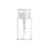Sub-embalagem removedor de esmalte frasco de pressão frasco para levar óleo de limpeza líquido de limpeza frasco de pressão hidratante frasco pequeno 150ml180ml
