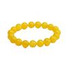 Pulsera de Calcedonia Amarilla Natural Aiyu Pulsera de Ágata Amarillo Aceite de Pollo Joyería Fábrica Venta al por Mayor Dropshipping S3121404