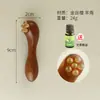 Popular Palo Pequeño para Masaje de Ojos en Forma de Loto, Masajeador Facial de Bolas de Cobre Puro, Palo para Estirar Tendones, Masaje de Puntos de Acupuntura, Especialmente Diseñado para Mujeres