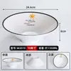 Tazón de Melamina para Fideos de Uso Comercial, Tazón Pequeño de Sopa de Fideos de Res Chongqing, Plástico Imitación Porcelana Antirrompible Tazón de Fideos Caracol, Especial para Negocios de Fideos