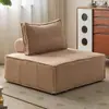 Sofá modular Piedmont para salas de estar pequeñas, sofá modular de bloques libremente combinable para hoteles y casas de huéspedes