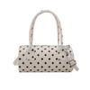 Moda de Verano 2026 Versátil Bolso de Mano de Lunares Boston Pequeño Bolso de Hombro Cruzado Bolso Cubo Bolso para Mujer