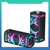 Caixa de Som Bluetooth para Festas Caixa de Som Portátil para Exterior Nova Transfronteiriça Caixa de Som Portátil Subwoofer de 10 polegadas Colorida