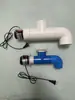 Transportador de partículas frango pato ganso gato cachorro pombo peixe camarão ração alimentador 220v máquina de descarga dispensador de ração pó