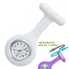 Relógio de Silicone para Enfermeira Profissional Médico Pendurado Relógio de Bolso para Enfermeira Relógio de Gelatina Moda Estudante Generoso Relógio Masculino e Feminino