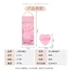 LMLTOP Esponja de Polvo con Flocking de Amor Paquete de 2 LLT15 Doble Cara Disponible Suave Esponja de Polvo para Maquillaje