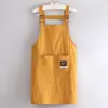 Avental sem mangas com alças ajustáveis, Resistente a manchas e repelente à água, Macacão de cozinha para cozinhar, Roupa de trabalho com logotipo personalizável