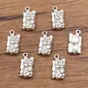 2 colores 11*23mm Accesorios de aleación DIY Colgante Zhaocai Jinbao Gato Zhaocai Colgante Collar Pulsera Accesorios