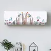 Funda antipolvo para aire acondicionado de pared al por mayor, universal para Gree y Midea, cubierta completa elástica para unidades de pared de dormitorio