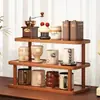 Estante de almacenamiento de escritorio y portavasos, modelo nuevo para mesa de comedor, almacenamiento multicapa para tazas de té de escritorio, vasos de agua, tazas de café y estante para juego de té