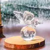 Espejo Cruzado Amazon Mariposa de Cristal Bola de Cristal Adornos Animales Pequeños Creativos Decoración de Coche Manualidades Regalos Navideños