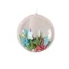 Al por mayor transparente bola plástico bola carcasa acrílico 5-12CM bola de navidad PS hueca bola de navidad colgante decorativo