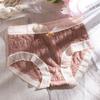 Ropa interior de encaje con explosiones para mujer, cintura sexy, hueco tipo capullo, entrepierna de algodón, transpirable, calzones de niña, para mujer, venta al por mayor