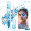 Joyería de Arcilla Suave Maquillaje Transfronterizo Carnaval Festivo Brillo Corporal Colorido Lentejuelas Gel Maquillaje Facial de Sirena