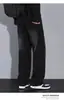 Jeans Masculino Transfronteiriço Verão Estilo Fino 2026 Marca Tendência Solto Reto Perna Larga Seda de Gelo Lavado Casual Calça Longa para Homens