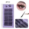 Extensiones de Pestañas Pestañas Estilo Dibujo Curva D Ultra Delgadas Ligeras Realistas Ojo Eléctrico Similar Pestaña de Belleza de Una Pieza Implantes