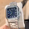 Relógio Quadrado Nautilus Alta Gama Tendência da Moda Versátil Ultra Fino Retrô Nicho Calendário Luminoso Relógio de Quartzo