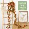 Enredadera de Rosas Artificiales de Amazon Transfronteriza con 45 Cabezas de Flores de Doble Color, Enredadera de Peonías para Cubrir Áreas Desagradables, Decoración Suave para Aire Acondicionado