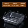 Caja Desechable para Empaque de Pastelería y Horneado Transparente Engrosada Pet Empaque Caja para Alimentos Caja de Plástico para Tarta de Huevo Venta al por Mayor