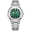 Marca Suiza Nuevo Reloj de Hombre Impermeable Ultrafino Calendario Reloj de Cuarzo Transmisión en Vivo Comercio Exterior Modelo Popular Dropshipping