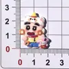 Accesorios y decoraciones de resina DIY lindos de dibujos animados de Shin-chan, pasadores para el cabello hechos a mano con pegamento de crema, fundas para teléfono, decoraciones para hebillas de zapatos