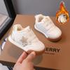 Zapatos para Bebé y Niño Pequeño Modelo Invierno 2026 Zapatos para Bebé con Forro de Felpa Zapatos para Niños Pequeños Zapatos para Bebé Acolchados de Algodón con Estrella de Cinco Puntas Zapatos para Niños