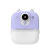 Câmera de Impressão Nova 2025 HD Câmera Dupla Polaroid Infantil Impressão Sem Tinta Câmera de Impressão Instantânea Preto e Branco