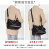 Adequado para Bolsa Lv Presbiópica Guerreiro Negro Acessórios de Alça de Ombro de Metal Prateado Transversal Axila Ombro Único Alça Curta Ajustável