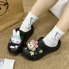 Hebilla de Zapato de Moda Esponjosa Shirley Rose Stellalou Accesorios para Zuecos Charms Desmontables para Zapatos Hebilla de Zapato