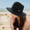 Sombrero de Paja Británico Francés 2025 Sombrero de Verano para Mujer Sombrero de Protección Solar Elegante de Moda Sombrero Plano de Protección Solar