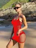 Mono de Estrás de Venta Caliente Europeo y Americano Transfronterizo Top de Jacquard Ropa Íntima Sexy con Aberturas Malla Transparente Ropa Sexy Tz620