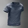 Comércio Exterior Muscle Outono e Inverno Novo Masculino Esporte e Lazer Corrida Academia Treinamento Zíper Solto Manga Longa Camiseta